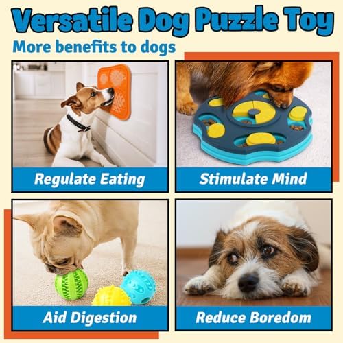 Forfon 9 Pack Dog Enrichment Toy Set - Image 5
