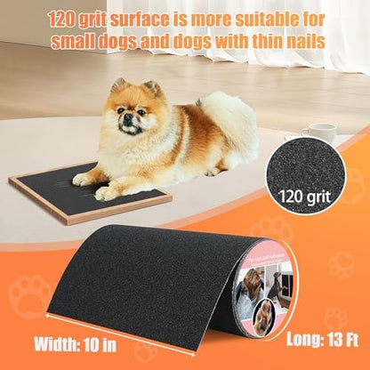 120 Grit Pet Nail Self Adhesive Replacement Emery Paper - Image 2