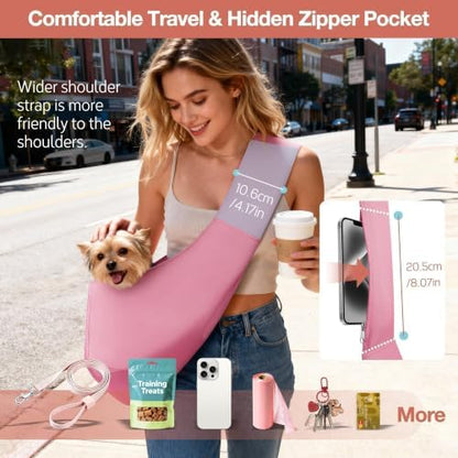 YUDODO Adjustable Dog Sling Carrier - Image 5