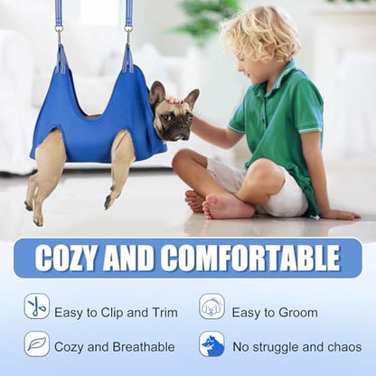 Kkiimatt 10 in 1 Pet Grooming Hammock Harness - Image 2