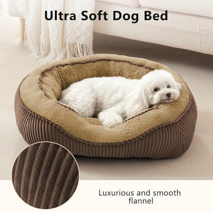 Dog Beds for Medium Small Dogs, Washable Pet Bed - Image 4