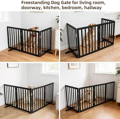 ZJSF Freestanding Indoor Dog Gate - Image 4