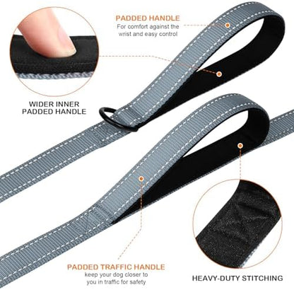 Joytale Dog Leash for Large Dogs that Pull, Double Handle - Image 2