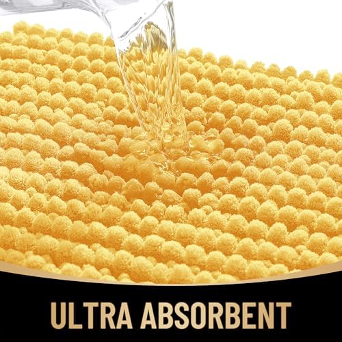 OLANLY Thick Chenille Bathroom Rugs 36x24, Soft Absorbent Bath Mat - Image 3