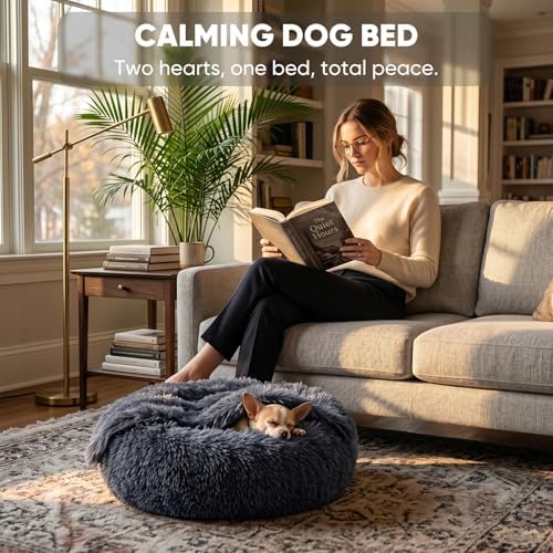 Himax Dog Beds for Small Dogs, Donut Dogs Beds - Image 4