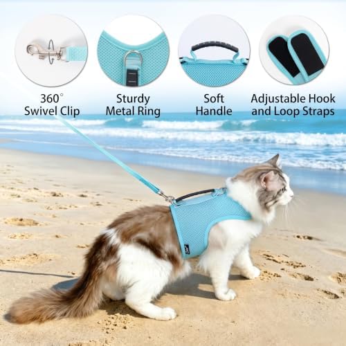 Cat Harness and Leash Set for Walking Escape Proof - Image 5