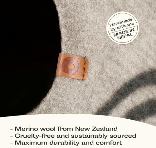 MEOWFIA Cat Cave – Premium Felt Cat Bed - Image 3