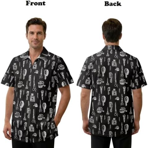 Funny Print Barber Jackets & Smocks - Image 7