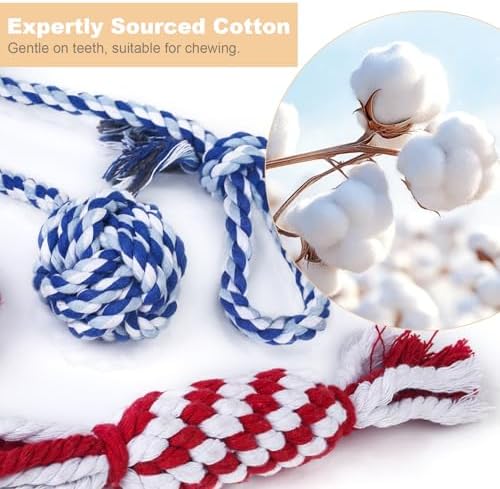 Depets Dog Rope Toys for Small Dogs - Image 2