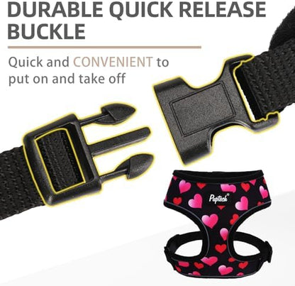 PUPTECK Small Dog Harness and Leash Set No Pull - Image 4