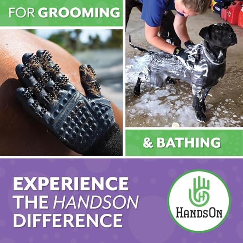 H HANDSON Pet Grooming Gloves - Image 6