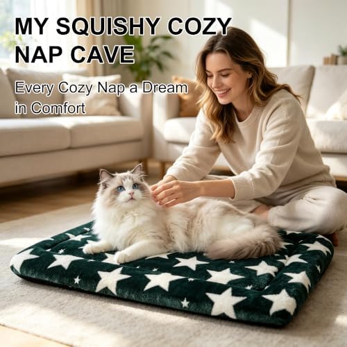 Dog Bed Mat, Reversible Crate Pad & Cute Dog Bed - Image 3