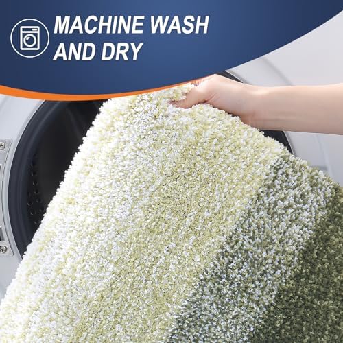 OLANLY Large Bathroom Rugs 44x32, Extra Soft Absorbent Microfiber Bath Rugs - Image 6