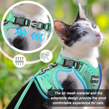 Cat Harness and Leash for Walking, The Upgrade Can be Adjusted in Four - Image 2