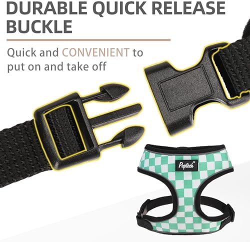 PUPTECK Small Dog Harness and Leash Set No Pull - Image 4