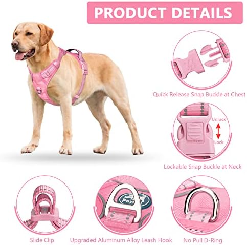 PoyPet No Pull Dog Harness, Reflective Vest - Image 2