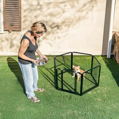 FXW Rollick Dog Playpen, Yard & RV Camping, 6 Panels - Image 2