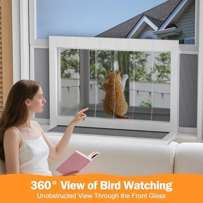 Cat Window Box Catio, Outdoor Indoor Cat Enclosure - Image 7