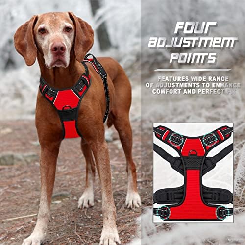 BARKBAY Dog Harness No Pull for Large Dogs Front Back Clips, Dog Vest - Image 6