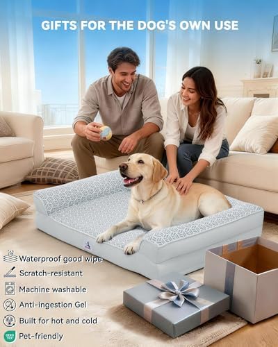 Cooling Dog Bed with PCM, Instant Chill Medium Pet Sofa, Indoor Outdoor - Image 6