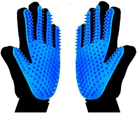 Pet Grooming Gloves 1 Pair Deshedding Mitt - Image 7