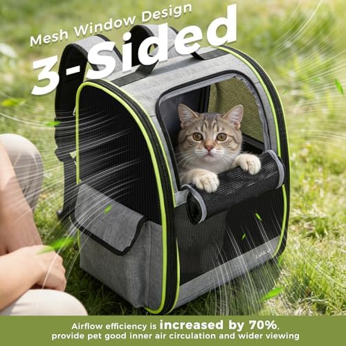 Lekereise Cat Backpack Carriers, Dog Carrier Backpacks - Image 2
