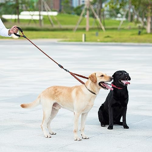 iYoShop Double Dog Leash, 360° Swivel, No Tangle, 25-150 lbs - Image 6