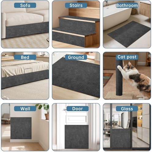 Cat Scratch Protector – Self-Adhesive & Trimmable Couch Guard - Image 6