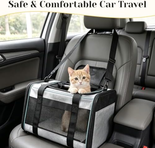Airline Approved Travel Soft-Sided Carrier - Image 6