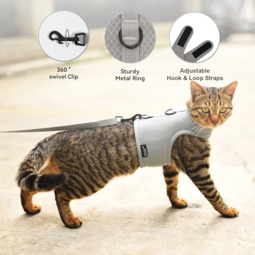 Cat Harness and Leash Set for Walking Escape Proof - Image 5