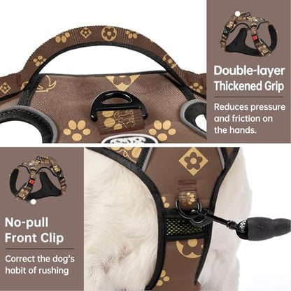IVY&LANE No Pull Dog Harness for Medium Dogs, Reflective Dog Vest Harness - Image 4