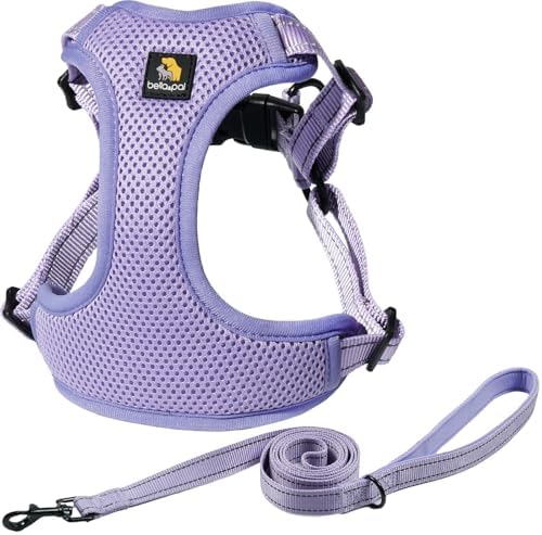 BELLA & PAL Adjustable Step-in Dog Harness, Puppy No-Pull Vest by BELLAPAL