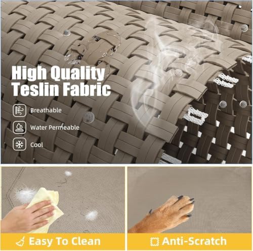 Simple Trending Raised Dog Bed for Large Dogs, Waterproof XL Dog Cot - Image 3