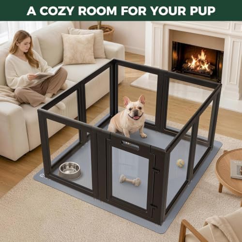 FXW AuraSpace Acrylic Indoor Dog Playpen - Image 2