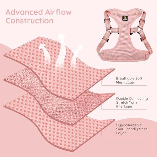 BELLA & PAL Adjustable Step-in Dog Harness, Puppy No-Pull Vest - Image 4