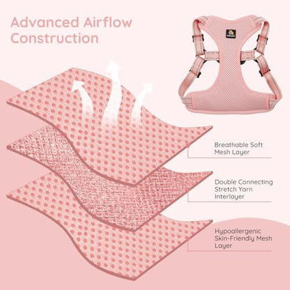 BELLA & PAL Adjustable Step-in Dog Harness, Puppy No-Pull Vest - Image 4
