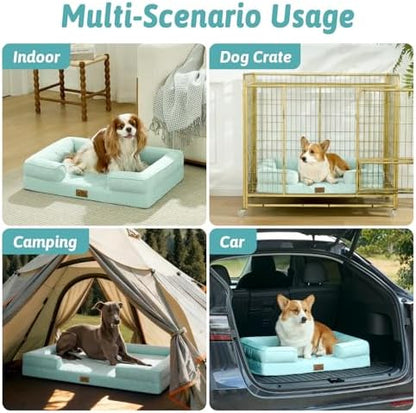 COZY KISS Orthopedic Dog Cooling Bed Washable - Image 6