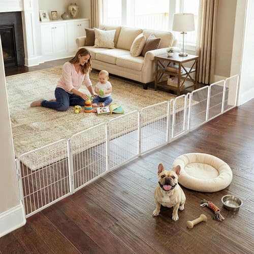 FXW Dog Gate, Extra Wide Adjustable by FXW