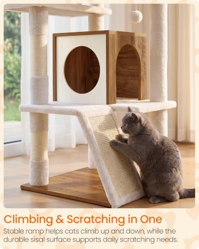 Feandrea Cat Tree, 5-Tier Cat Tower - Image 5