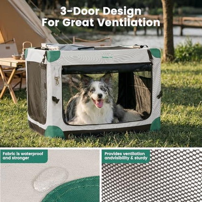 Gardner Pet Soft Collapsible Dog Crate - Image 2