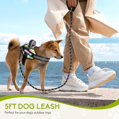 Service Dog Harness and Leash Set, - Image 6