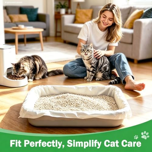 45 Count XL Cat Litter Box Liners - Image 5