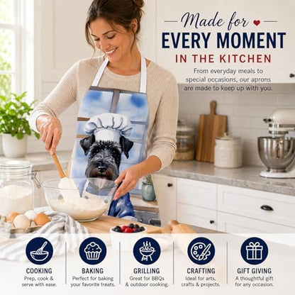 Caroline's Treasures Kerry Blue Terrier The Chef Apron Cooking Kitchen Server - Image 6