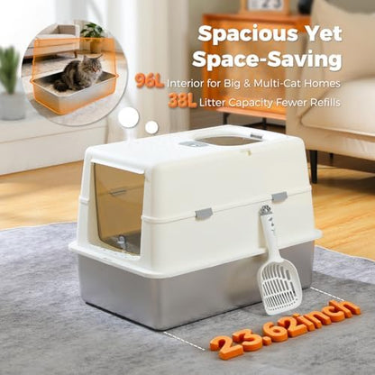 MUTTROS Stainless Steel Cat Litter Box - Image 5