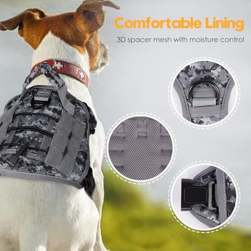 Heavy-Duty Tactical Dog Harness - Image 2
