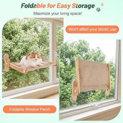 Large Foldable Cat Window Perch - Image 3