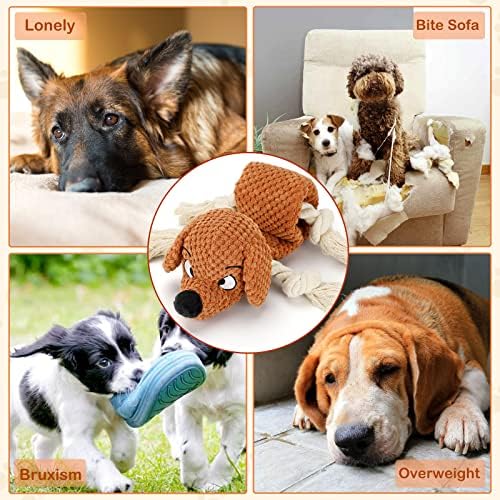 Letsmeet Dog Toys, Squeaky Dog Chew Toy - Image 4