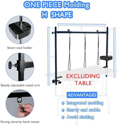 LEIBOU H-Shape Pet Grooming Table Arm - Image 4