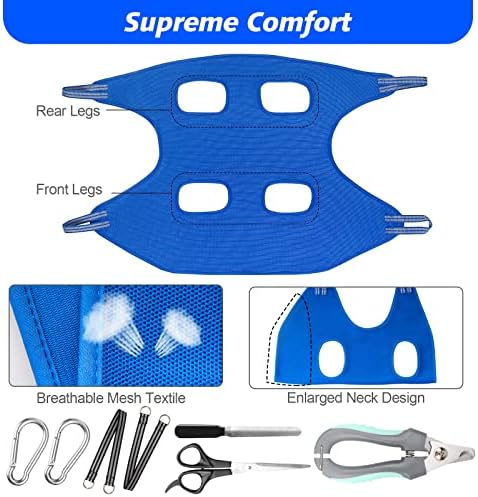 Ateson Pet Grooming Hammock, Dog Grooming Harness - Image 6