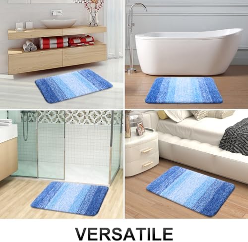 OLANLY Bathroom Runner Rug 47x24, Extra Soft Absorbent Microfiber Bath Rugs - Image 6